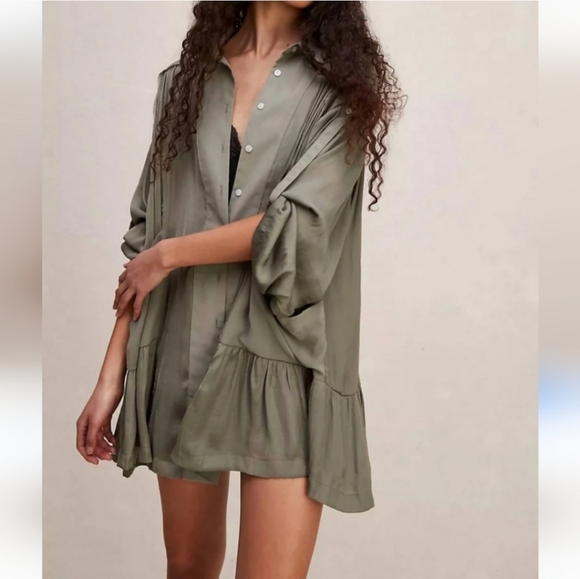 Free People Dresses & Skirts - Free People Moonstruck Mini Dress Tunic Top